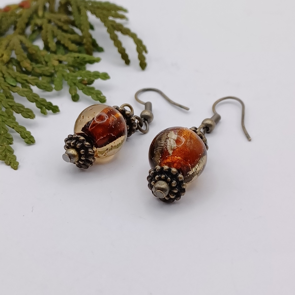 Glass Bead Earrings - Picture 5 of 5